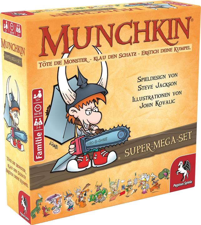 Produktbild Pegasus Munchkin Fantasy Super-Mega-Set (Deutsch)