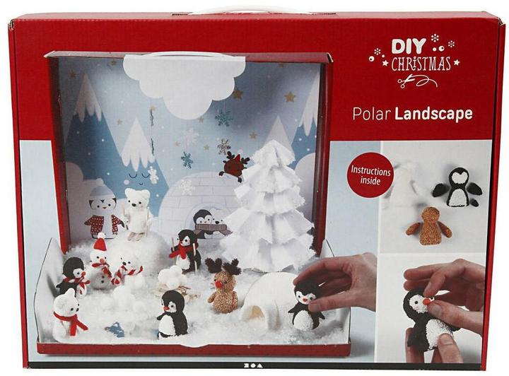 Actual product image Creativ Company Polar landscape craft set