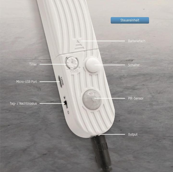 Actual product image Ansmann LED strip with sensor (Warm white, 200 cm, Indoor)