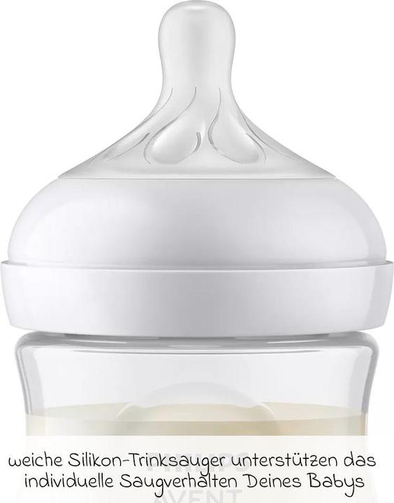 Actual product image Philips Avent SCY900/02 Natural Response Baby Bottle (125 ml)