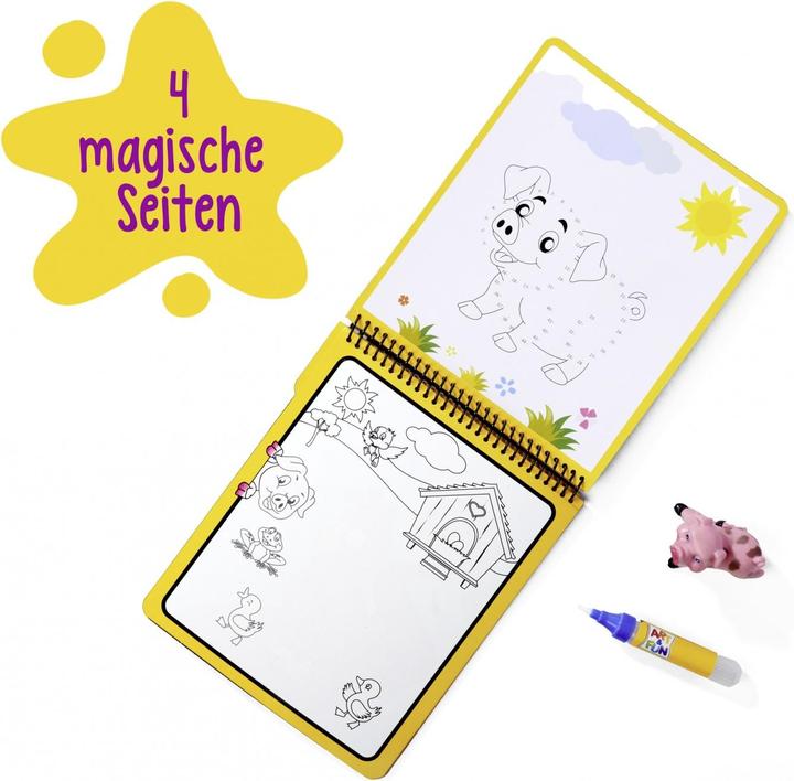 Immagine prodotto Simba Libro da colorare della fattoria magica dell'acqua A&F