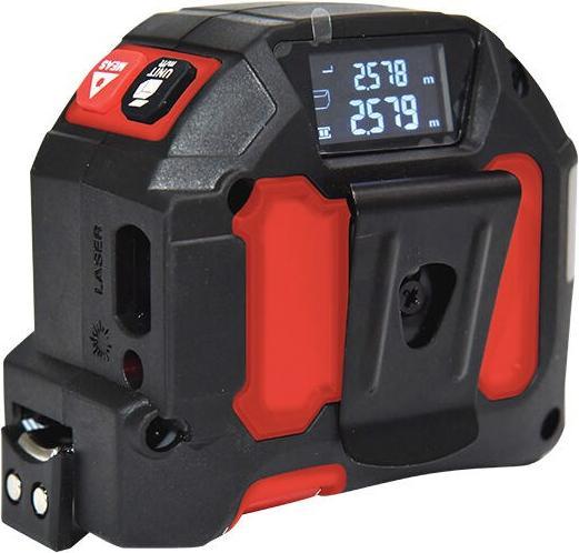 Actual product image PRO Laser rangefinder DL-40M5 with 5 metre tape measure