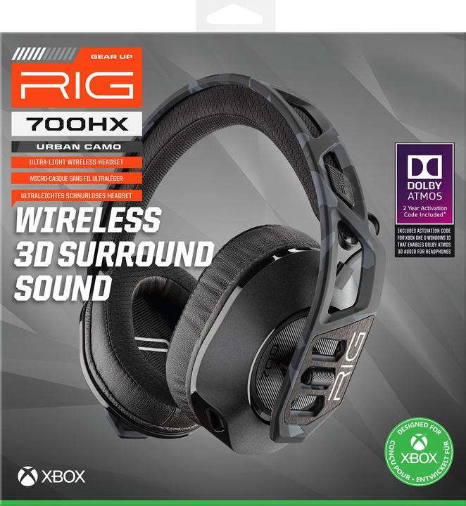 Actual product image Nacon Gaming RIG 700HX (Wireless)