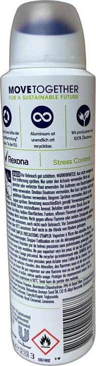 Image du produit Rexona 150ml Déodorant Spray Contrôle Du Stress (Spray, 150 ml)