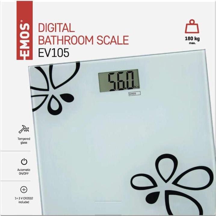 Image du produit Emos Pèse-personne numérique EV105 (180 kg)