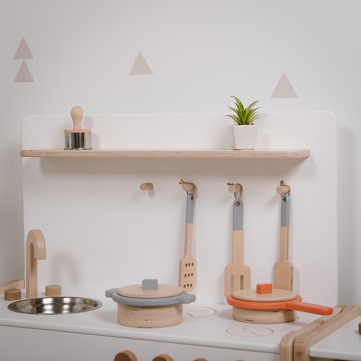 Immagine prodotto Montessori Cucina per bambini XL in legno - multifunzionale - bianca Mobili per bambini