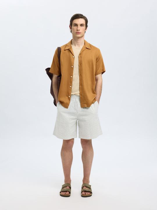 Produktbild Selected Homme Print Kurzarmhemd (M)