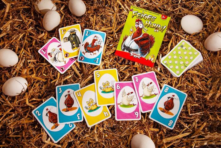 Actual product image Amigo Cowardly chicken! Card game (German)