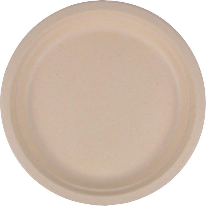 Produktbild Natura Punto Teller rund aus Zuckerrohr, 12er-Set (12 x)