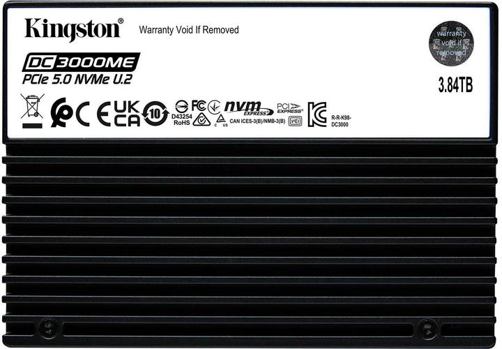Actual product image Kingston DC3000ME (3840 GB, 2.5")
