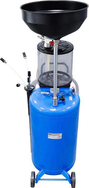 Image du produit BGS Vidangeur pneumatique d’huile avec récupérateur d’huile usée | 80 l