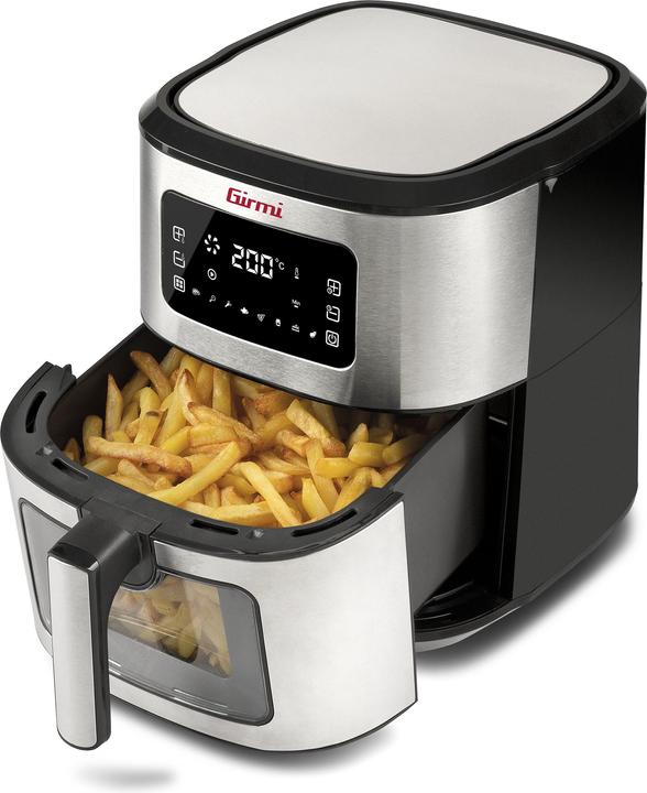 Image du produit Girmi FG8800 Friteuse Simple 6.5 L Indépendante 1700 W Friteuse à Air Chaud Noir, Acier i