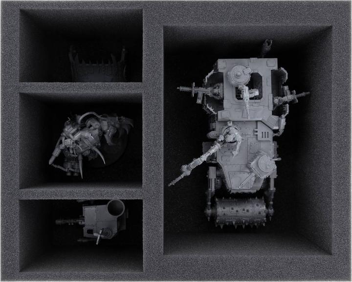 Actual product image Feldherr FS125A001 - Foam inlay for Orcs - Battlewagon + Ghazghkull Thraka (Plastic)