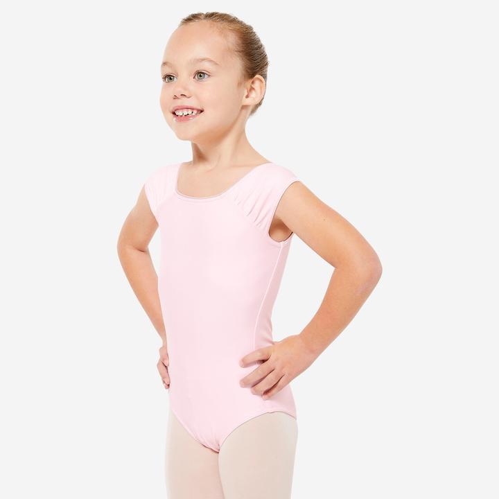 Starever Tanzbody kurzarm Kinder - rosa