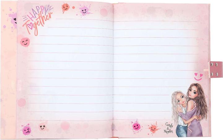 Produktbild Depesche TOPModel dagboek met geheime code HAPPY TOGETHER