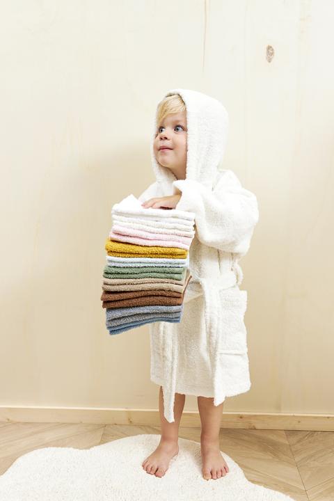 Actual product image Meyco Bathrobe mt 86/92 basic towelling offwhite (86, 92)