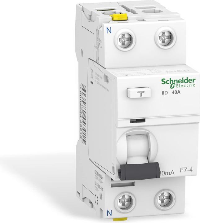 Image du produit Schneider Electric Acti9 iID RCCB 2Pole 40A 30ma Type A