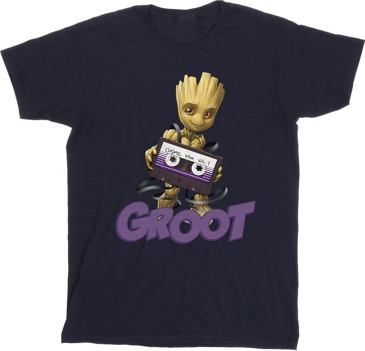 Immagine prodotto Guardians of the Galaxy Groot Casette Maglietta Uomo (M)