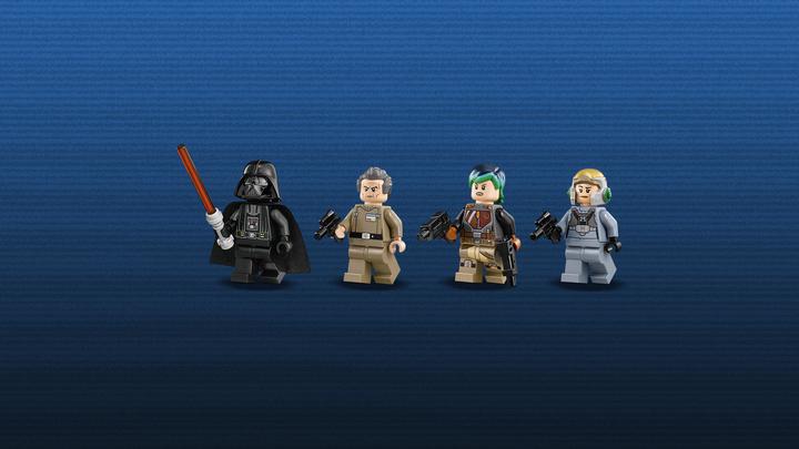 Actual product image LEGO Star Wars Vader's TIE Advanced vs. A-Wing Starfigh (75150, LEGO Star Wars)