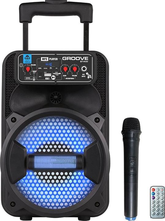 Actual product image Idance Audio Groove 214W portable bluetooth party speaker (8 h)
