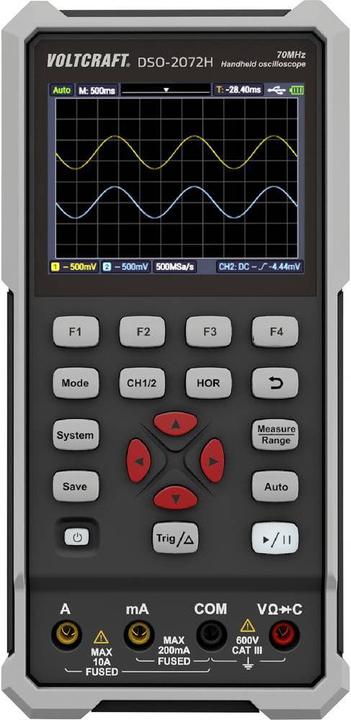 Actual product image Voltcraft Digital Oszilloskop 3 in 1 (CAT II 400V)