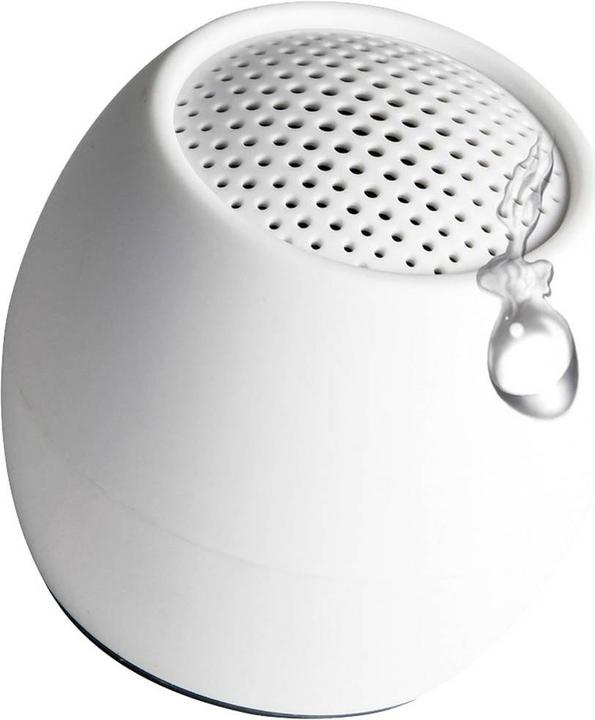 Produktbild Boompods Zero Bluetooth® Lautsprecher Freisprechfunktion, stossfest, Wasserfest Weiss (5 h, Akkubetrieb)