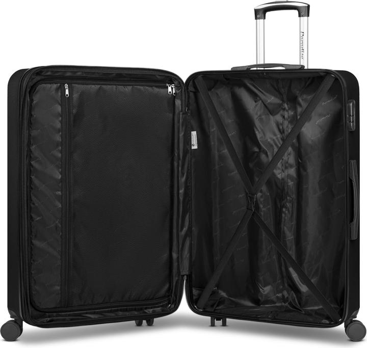 Immagine prodotto Check.In Paradise 2.0 4 Rollen Trolley L 78 cm mit Dehnfalte (110 l, XL (da 115l))
