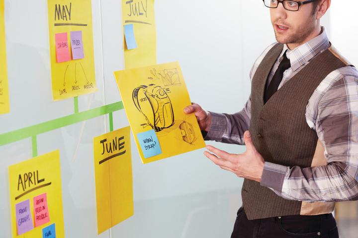Produktbild Post-it Super Sticky Grossformat (28 x 28 cm)