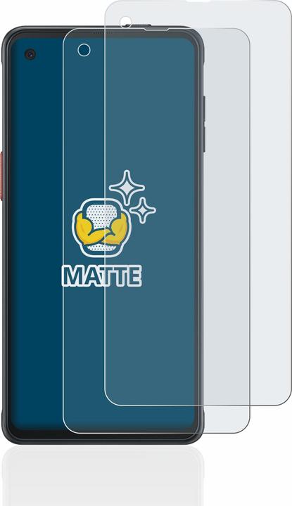 Actual product image BROTECT Anti-glare screen protector matt (2 Piece, Samsung Galaxy Xcover Pro)