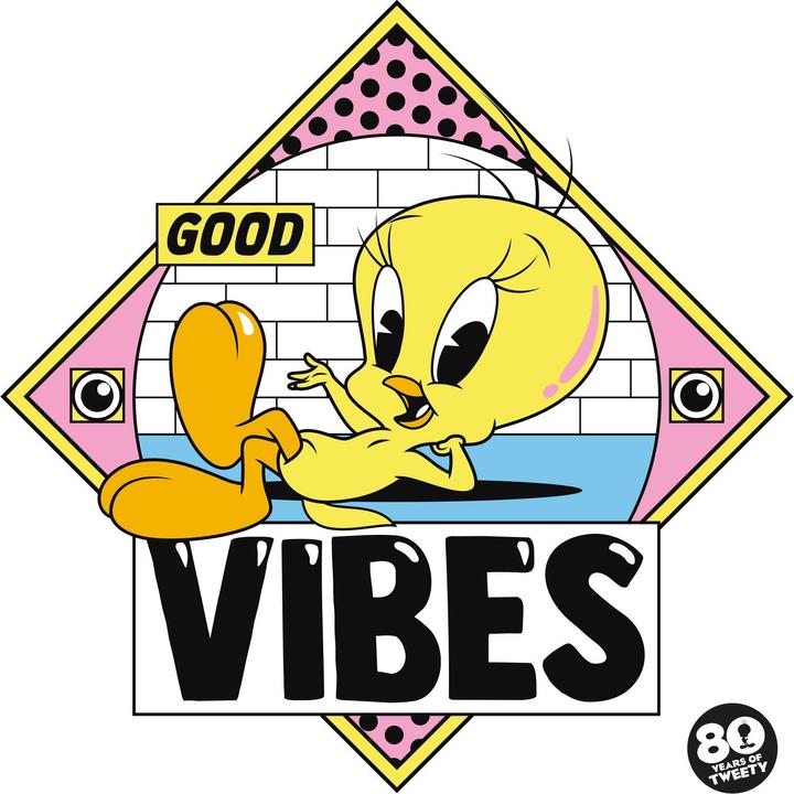 Image du produit Tweety - T-shirt 80TH GOOD VIBES - Adulte (XL)
