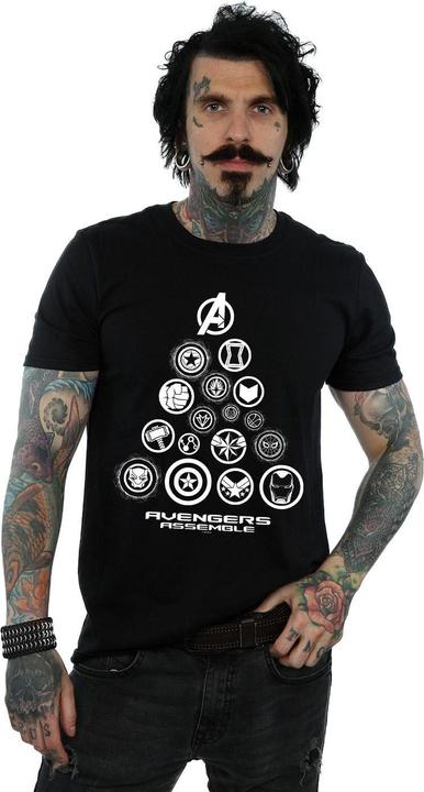 Produktbild Avengers Endgame Pyramid Icons TShirt (M)