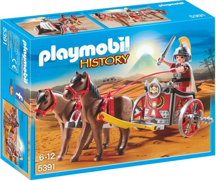 Immagine prodotto Playmobil Carro romano (5391, Storia di Playmobil)