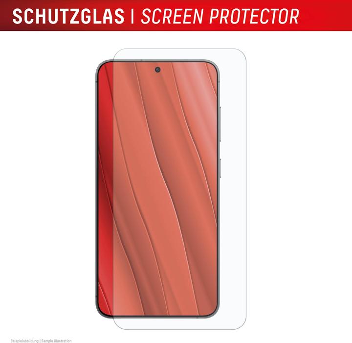 Actual product image Displex Real Glass, 2D Panzerglas + Handyhülle (1 Piece, Samsung Galaxy S24+, Samsung Galaxy S25+)