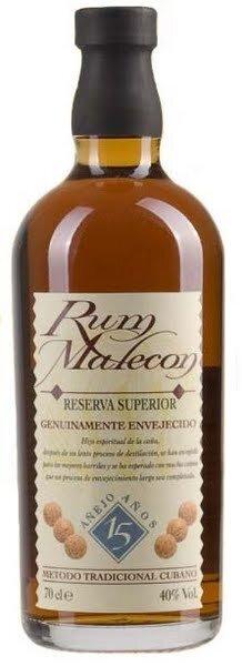 Actual product image Malecon 15 years (1 x 70 cl)