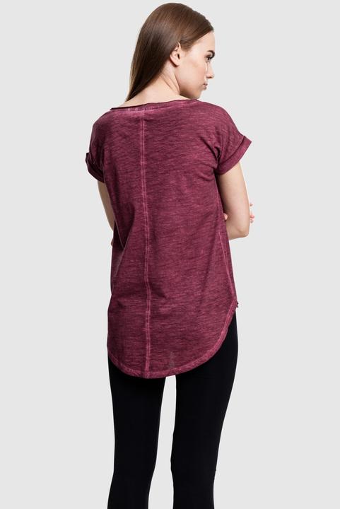 Immagine prodotto Urban Classics Tee lungo da donna a forma di schienale con tintura spray (M)