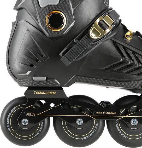 Produktbild Nils Slalom-Skates Extreme NA20002 schwarz-gold - 41 (41)