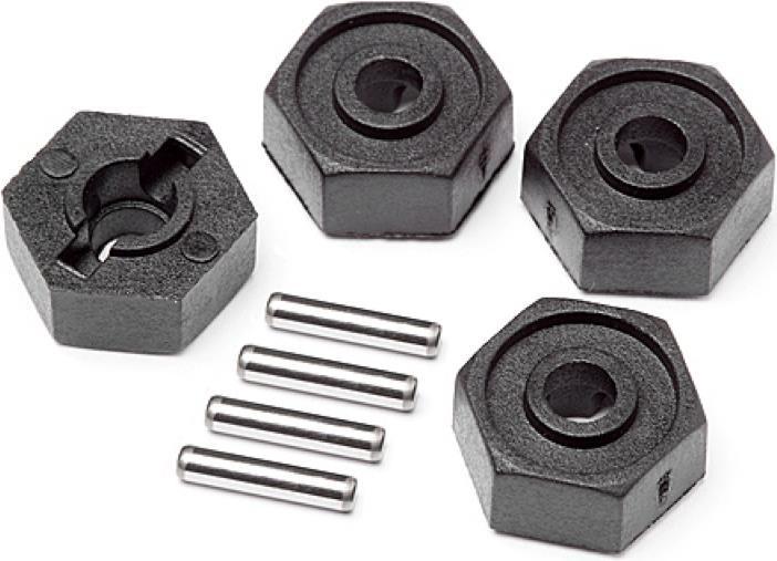 Immagine prodotto Maverick Adattatori esagonali per ruote con perni 2x10 4 pezzi (Scout RC)