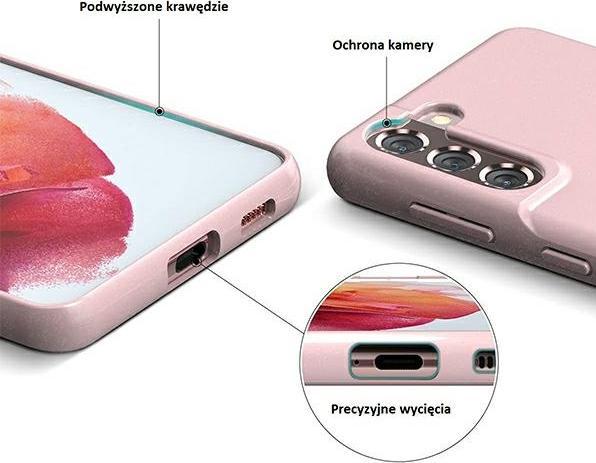Produktbild Jelly Case A22 4G A225 jasnoróżowy/lightpink (Samsung Galaxy A22)