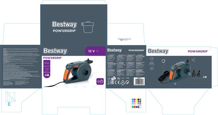 Actual product image Bestway Luftpumpe PowerGrip DC Air Pump