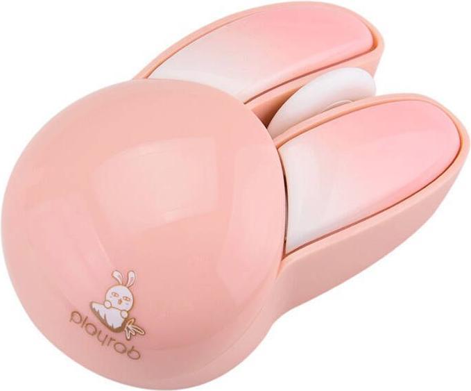 Produktbild Mofii Wireless Mouse + Bluetooth Rabbit M6DM Oil Painting (White-Pink) (Kabellos)