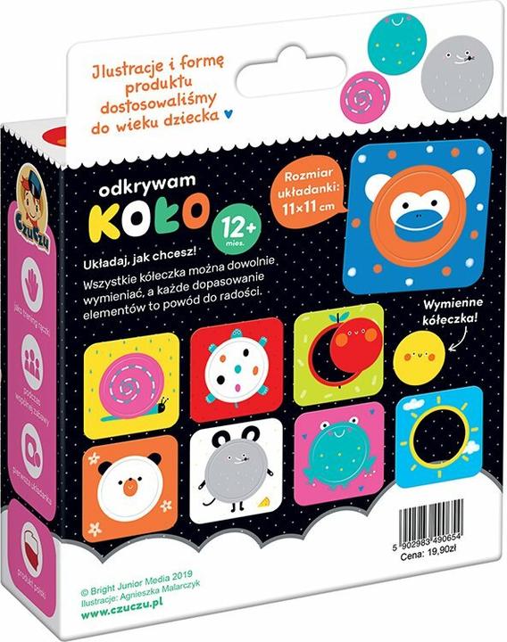 Actual product image Czuczu 5902983490654 puzzle Dissection puzzle 2 pc(s) Shapes (2 pieces)