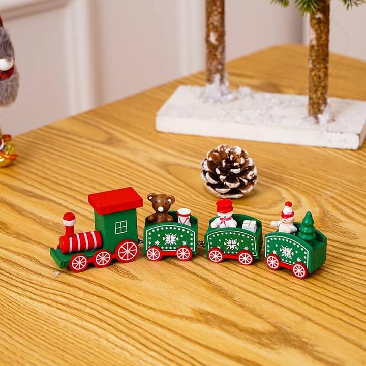 Produktbild Cover-Discount Christmas Train Weihnachtsdeko grün