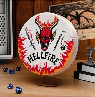Actual product image Paladone Products Stranger Things Lampada Hellfire Club Logo