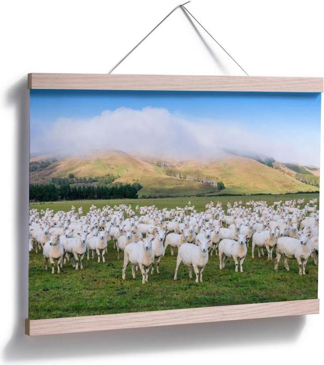 Produktbild Trenddeko Die Schafherde (40 x 30 cm)
