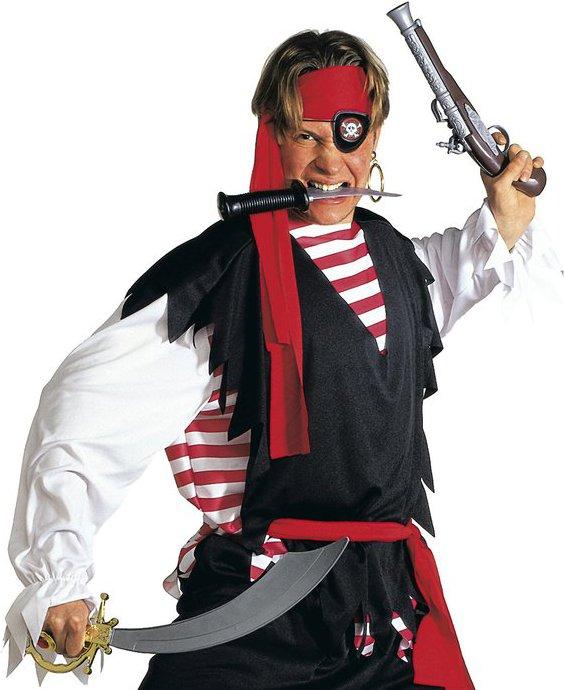 Actual product image Widmann Pirate saber with eye patch