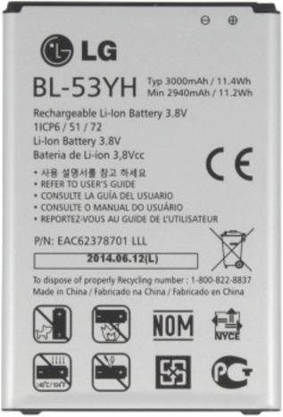LG Bl-53yh (Akku, LG G3)