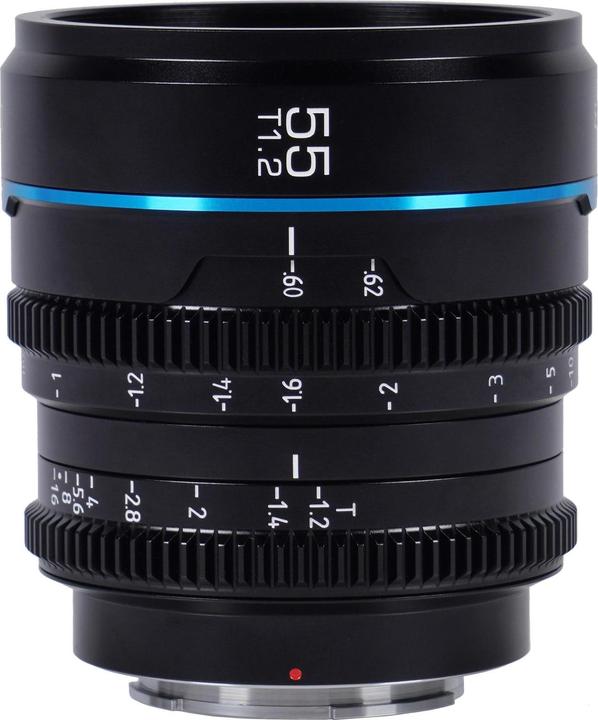 Sirui Nightwalker Series 55mm T1.2 S35 Manual Focus Cine Lens (Fujifilm X, APS-C / DX)