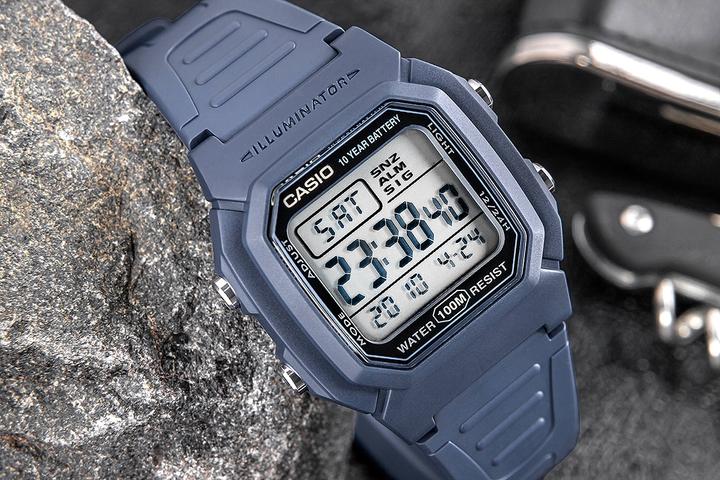 Image du produit Casio Retro Vintage - W-800H-2A (Montre numérique, 37 mm)