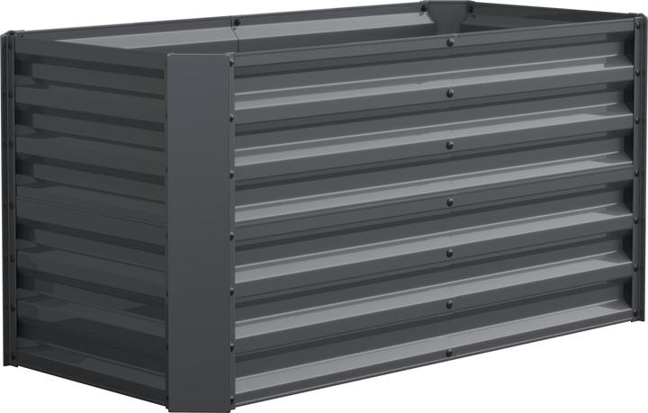 VCM Metall Pflanzbeet Hochbeet 120x60 Galdo