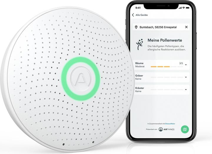 Actual product image Airthings Smart Kit